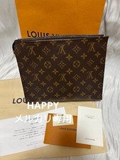 Louis Vuitton Monogram Poche Toile NM Clutch Bag 26