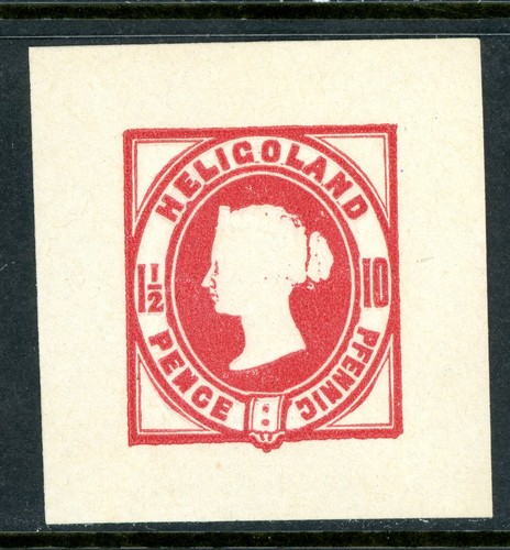 GANDALF - Germany 1875 Heligoland 10pf Cut Square Mint C836 GANDALF - Germany 1875 Heligoland 10pf Cut Square Mint C836