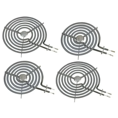 2 WB30M1(6") & 2 WB30M2(8") GE Electric Range Burner Element Kit  ERS30M1&ERS30M image 3