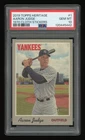 2019 Topps Heritage Aaron Judge PSA 10 Gem Mint #1 1970 Cloth Stickers