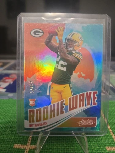 2025 Panini Absolute Matthew Golden Spectrum Orange (RAW)
