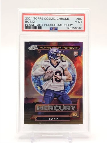 BO NIX 2024 TOPPS COSMIC PLANETARY PURSUIT MERCURY ROOKIE SSP RC PSA 9 Q5686