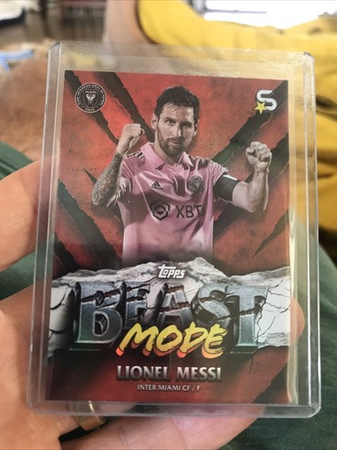 Lionel Messi #BM-10 2024 Topps Superstars MLS Beast Mode card
