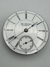 Vintage Illinois 18s 15J Model 2 Movement Private Label Dial - Runs