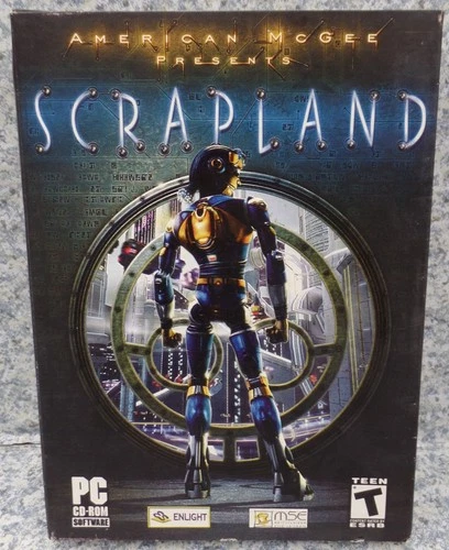 Video Game PC American McGee Presents Scrapland NEW SEALED Box