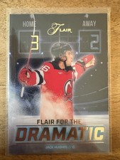 2025-26 Flair Jack Hughes Flair For The Dramatic