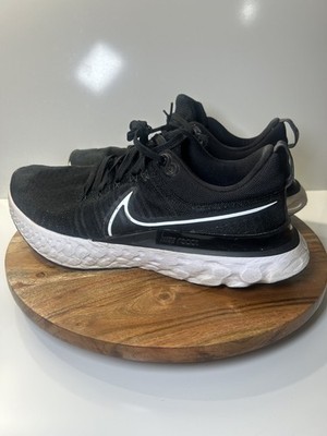 Nike React Infinity Run Flyknit 2 Mens Size 11.5 US Black Running Shoes