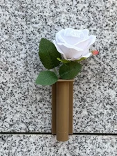 Columbarium Flower Vase - no tools required - Caramel Tan - Model-B