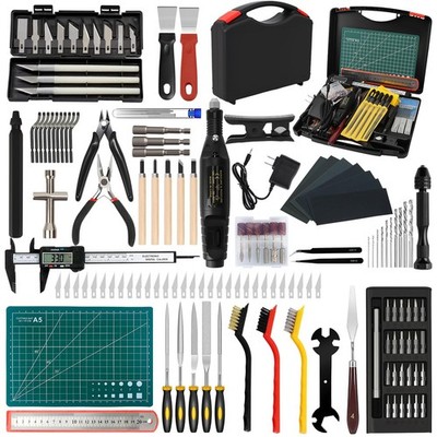 158 PCS 3D Printing Tool Kit, Accessories with Nozzle 158PCS 