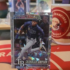 2026 Topps Series 1 Diamante Foil Chandler Simpson Future Stars #342 TB Rays