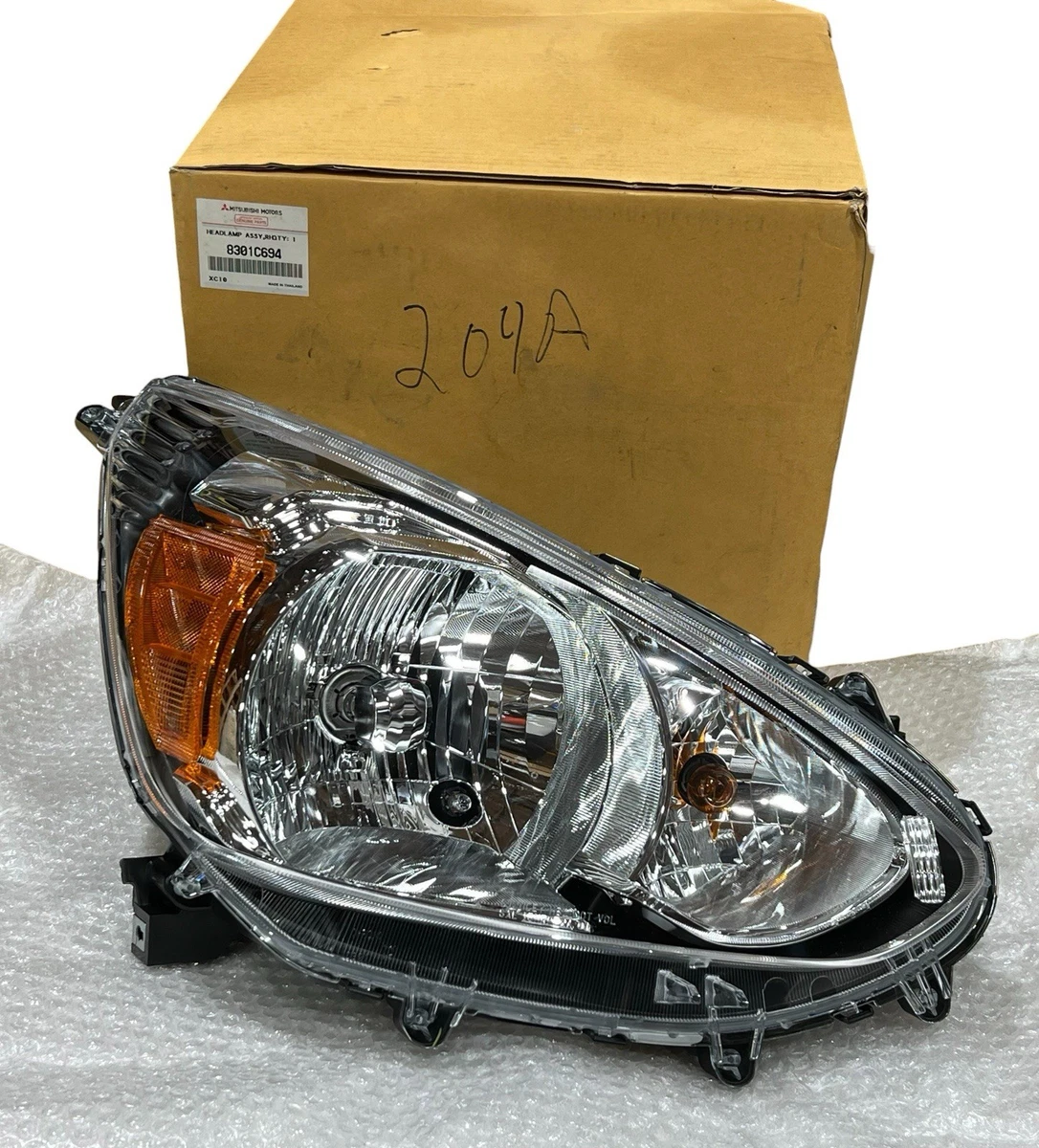 三菱ミラージュのヘッドランプ Genuine OEM Front Headlights for Mitsubishi Mirage for sale | eBay