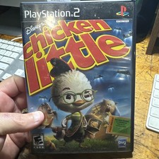 Disney's Chicken Little (Sony PlayStation 2, PS2, 2005) Complete W/ Manual