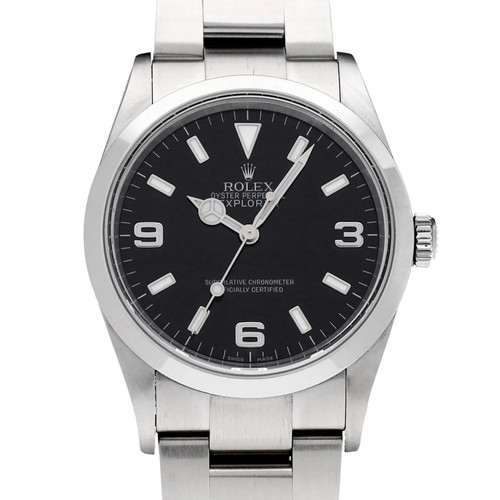 Rolex Explorer 2007 114270 Automatic 36mm Black Dial #WW108