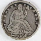1854 O Seated Liberty Half Dollar