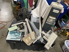 Vtg ELECTROLUX 2100 Vacuum Canister Power Nozzle, Bags+ All Original Accessories