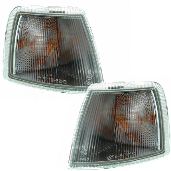 Frontblinker Set FüR Opel Vectra A 1988 - 1992 Blinker Weiß Vorne + Fassung-image