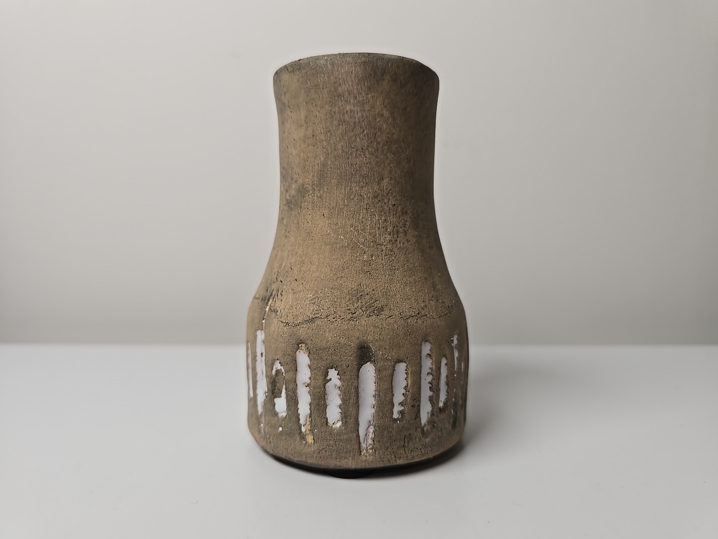 Rustic Cement Vase 10 Cm Tall
