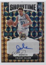 2024-25 Mosaic Showtime Signatures Bronze Prizm 27/49 Tidjane Salaun Auto 6o3