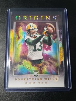 Dontayvion Wicks - Origins Football 2023 - Green Bay Packers - RC