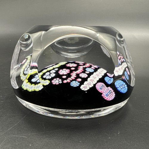Whitefriars Crystal Queen Elizabeth Silver Jubilee Paperweight W/Crown & Box - Picture 7 of 22