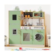 Babytronic Wooden Kitchen Playset for Kids, Interactive Play Kitche... Fast Ship