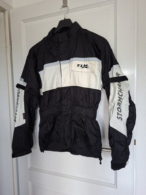 FLM Sports  Membran Regenjacke  wasserdicht  atmungsaktiv Motorrad Regenjacke