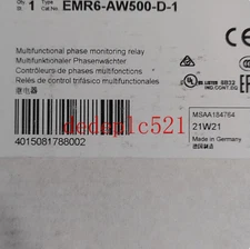 1 PCS NEW Eaton Müller EMR6-AW500-D-1 High Performance Monitoring Relay