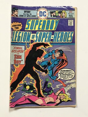 Superboy #215 Legion Of Superheroes (DC Comics 1976)