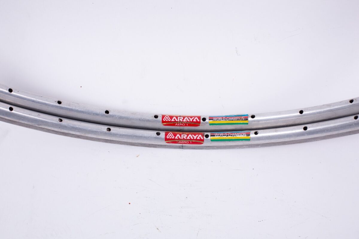 NOS Araya World Champion 36h tubular 700C rims 290g Aero 1 NOS Araya World Champion 36h tubular 700C rims 290g Aero 1
