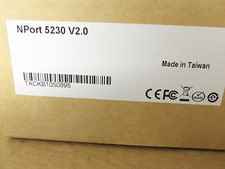 New Moxa NPort 5230 V2.0 Industrial RS-232/422/485 Device Server