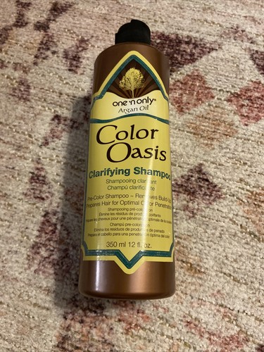 6 X One 'N Only Argan Oil Color Oasis Clarifying Shampoo Removes Build New - Picture 5 of 5