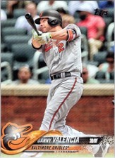 2018 Topps Update #US163 Danny Valencia Baltimore Orioles