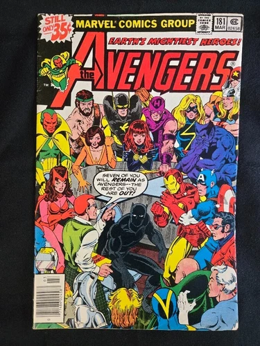 The Avengers #181 Marvel Comics March 1979 Scott Lang First Appearance ANT MAN