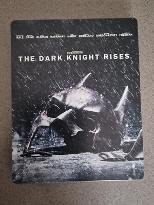 Batman The Dark Knight Rises , Steelbook 2x DISC BluRay