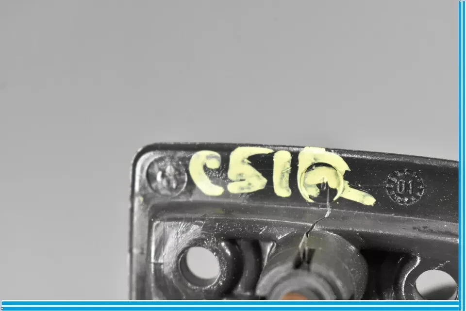 03-12 Mercedes R230 SL600 SL500 SL63 AMG Right Side Sun Visor Shade Black OEM - Image 4 of 4