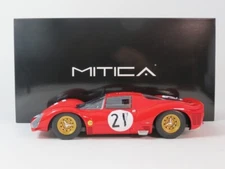 Mitica Ferrari 330 P3 #21 Bandini - 24h Window Le Mans 1966 1/18 MITICA101021