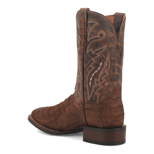 DAN POST Men's MICKEY DP4896 11" Caiman Western Boot, Leather Tan, Size 9 EW - Picture 9 of 10