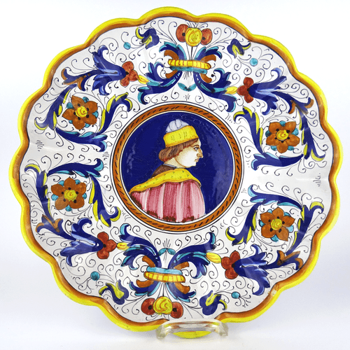 Deruta Majolica Bowl Neo Renaissance, Ricco Faience Raffaellesco Bowl - Picture 1 of 11