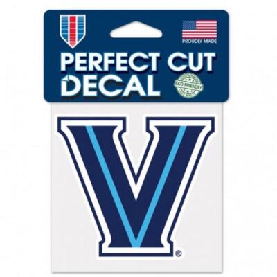 Villanova Wildcats 4''x4'' Perfect Cut Car Decal [NEW] NCAA Auto Sticker Emblem