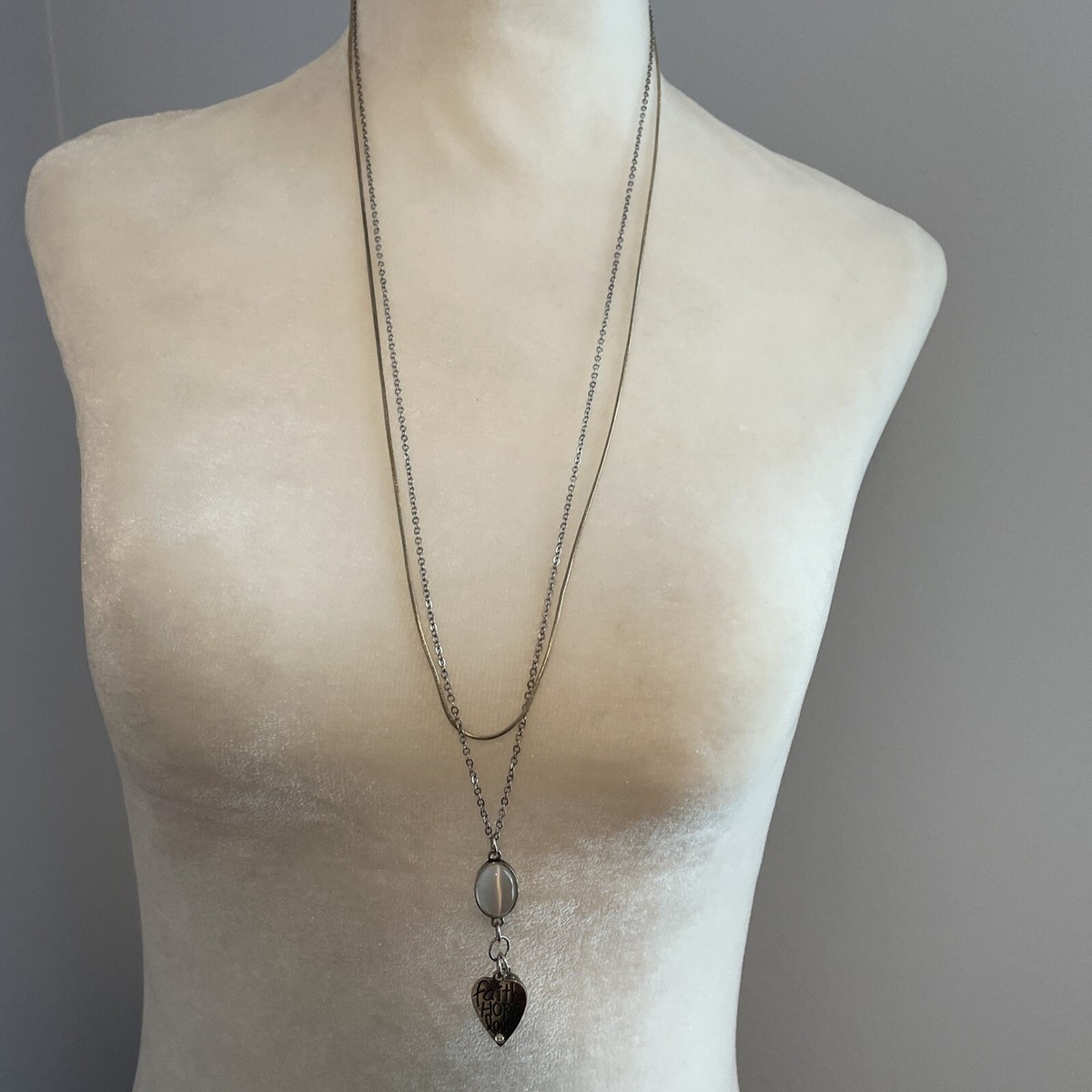 Paparazzi Faith Heart Necklace Full Of Faith Multi Paparazzi Necklace –  JewelryBlingThing