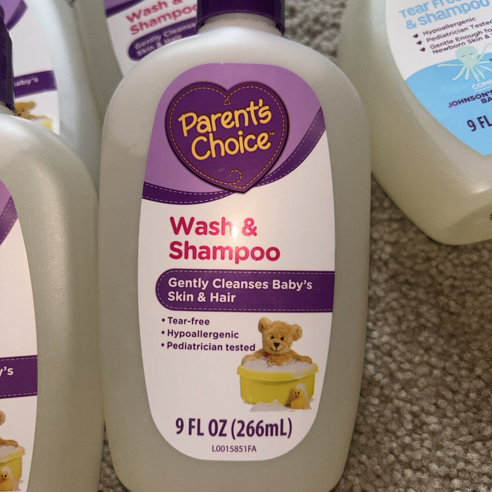 Parent's Choice Tear Free Wash & Shampoo 9 oz Each 7 Pack! eBay