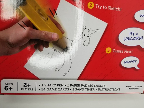 Shaky Sketch Hilarious Shaking Scribble Game Ages 6 New Sealed Free Shipping EBay