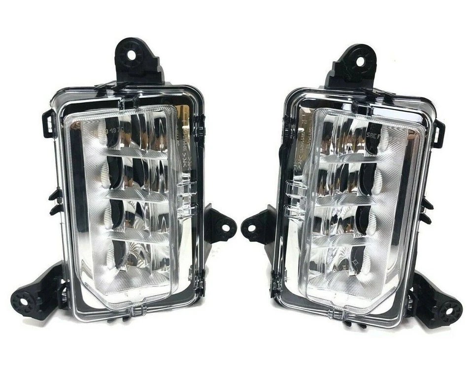 NUEVO OEM GM LUZ ANTINIEBLA + bisel derecho y derecho 2019-23 GMC Sierra 1500 84513247 84513246 Foto 4 de 4