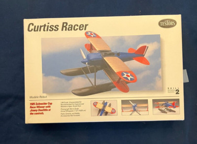 1/48 kit Testors Jimmy Doolittle's Curtiss Racer 1925 Schneider Cup ...
