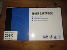 206X Toner Cartridge 206A - High Yield 4 Pack Replacement for HP 206X 206A Co...