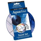 Daler Rowney Aquafine Travel Set Round Watercolour Tin 18 Artist Paints Brush