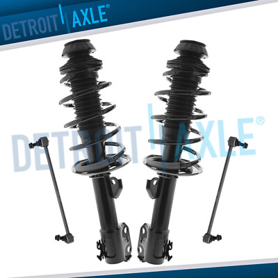 Front Quick Struts w/ Coil Spring Assembly Sway Bar Links for 2008-2010 Scion xD