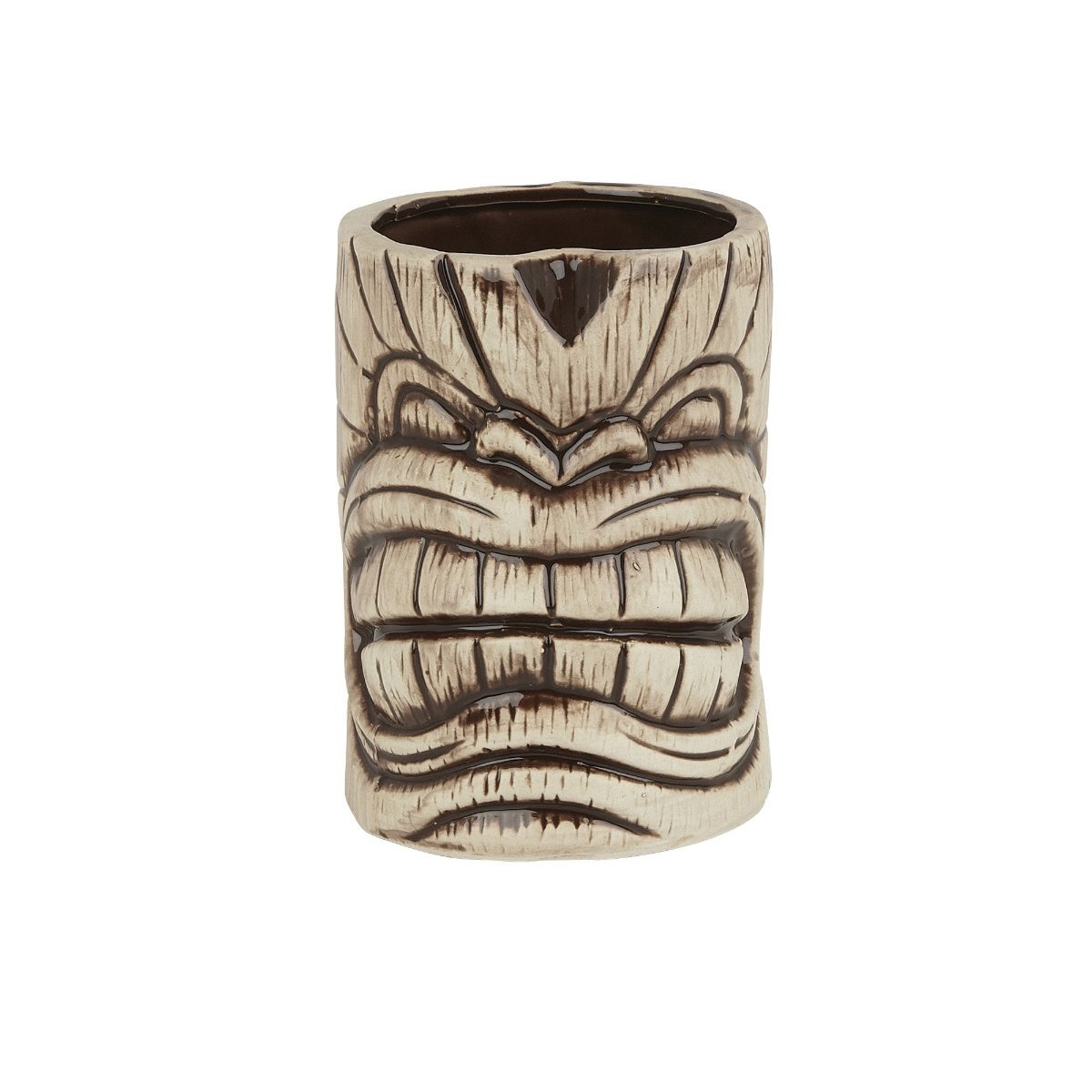 Ceramic Toscano Kanaloa Tiki Mug 450ml – Polynesian Cocktail Bar Drinkware Cup