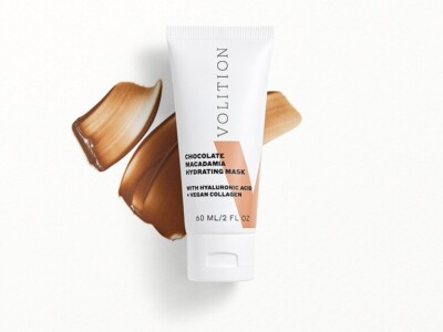 VOLITION CHOCOLATE MACADAMIA HYDRATING FACE MASK Hyaluronic Acid Vegan Collagen