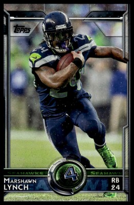 MARSページ 2015 Topps #379 Marshawn Lynch Seattle Seahawks Football